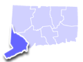 fairfield Connecticut Region Map