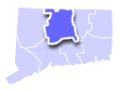 Bristol Connecticut Region Map