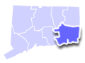 New London Connecticut Region Map