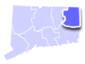 windham Connecticut Region Map