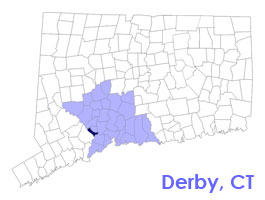 Derby CT Map
